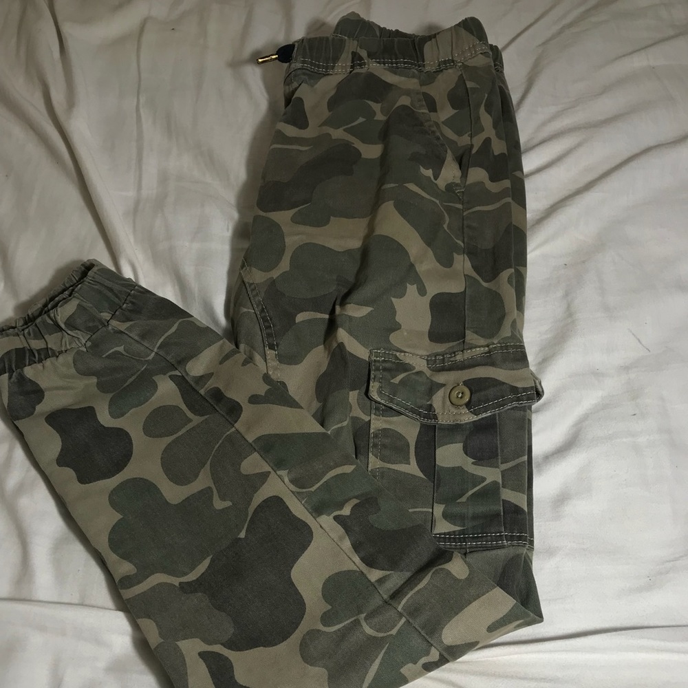 Tapered Camo Joggers